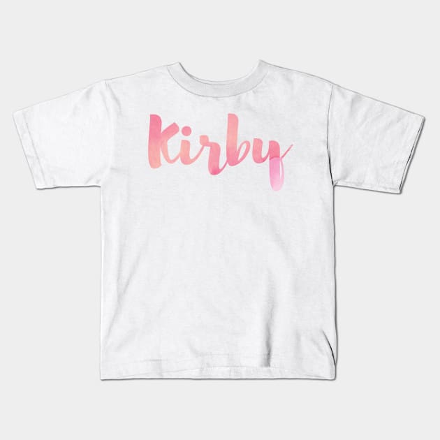 Kirby Kids T-Shirt by ampp